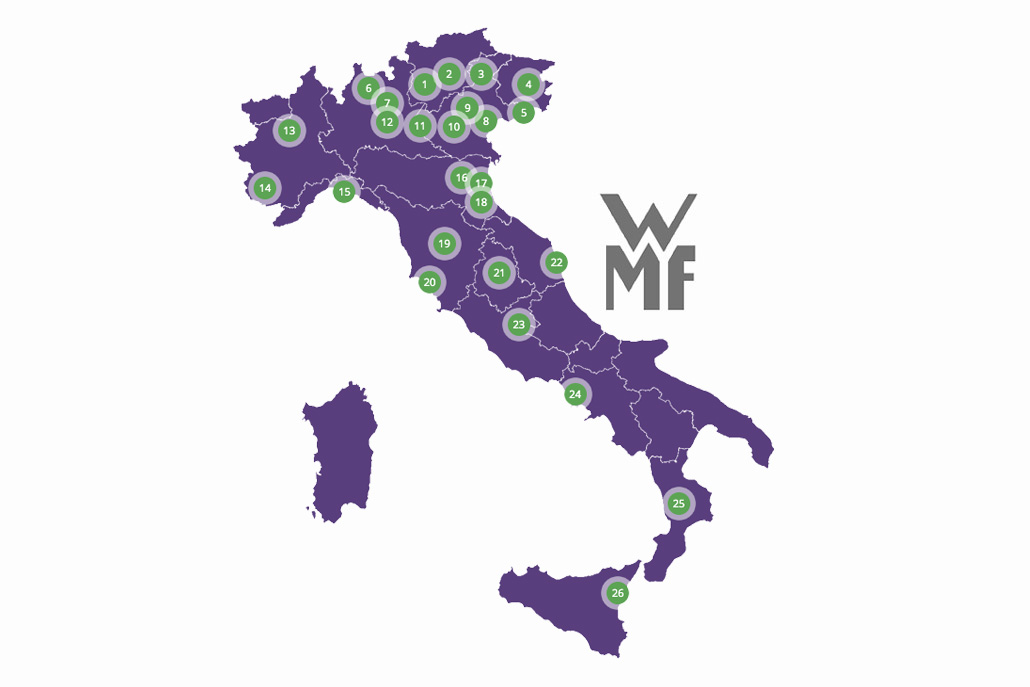 Rivenditori autorizzati WMF Italia